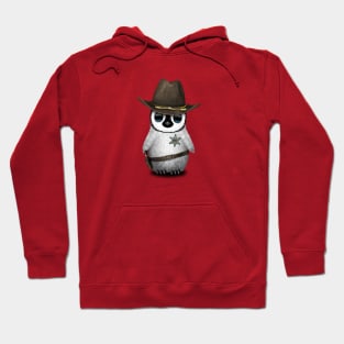 Cute Baby Penguin Sheriff Hoodie